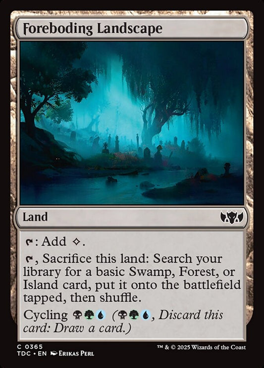 Foreboding Landscape front