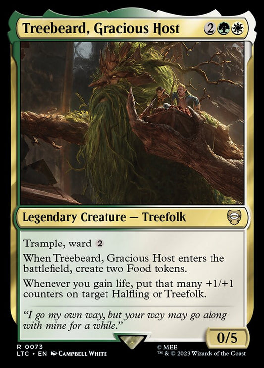 Treebeard, Gracious Host front