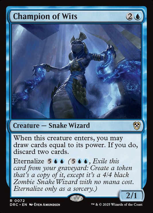 Champion of Wits front