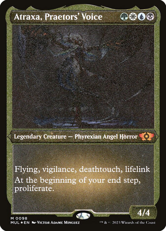 Atraxa, Praetors' Voice front