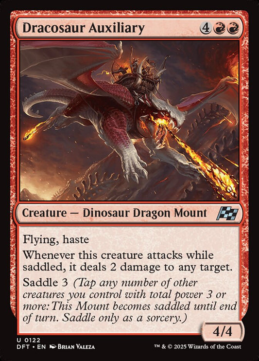 Dracosaur Auxiliary front
