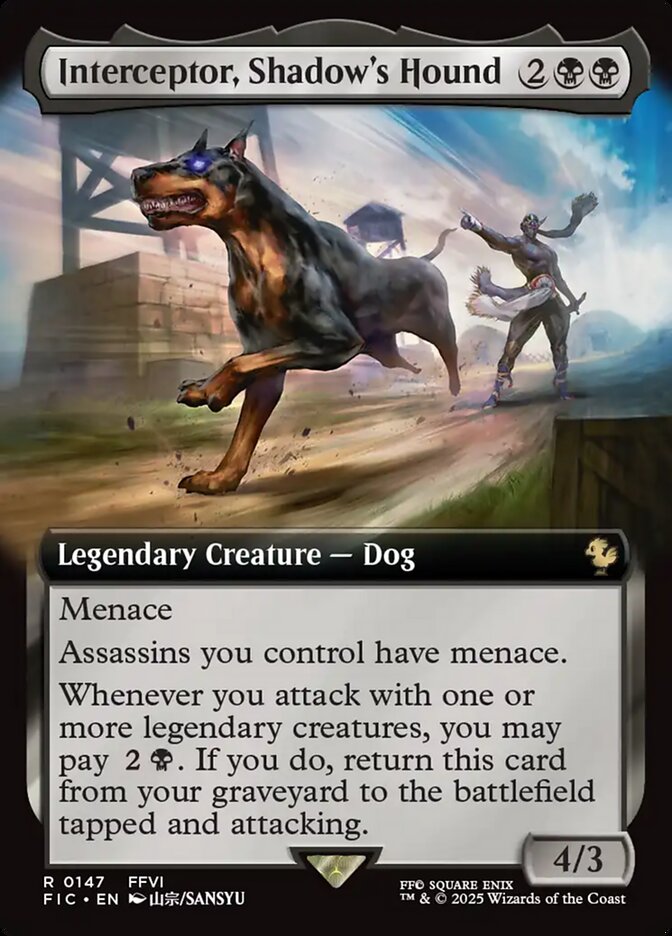 Interceptor, Shadow's Hound front