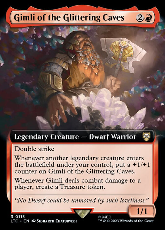 Gimli of the Glittering Caves front