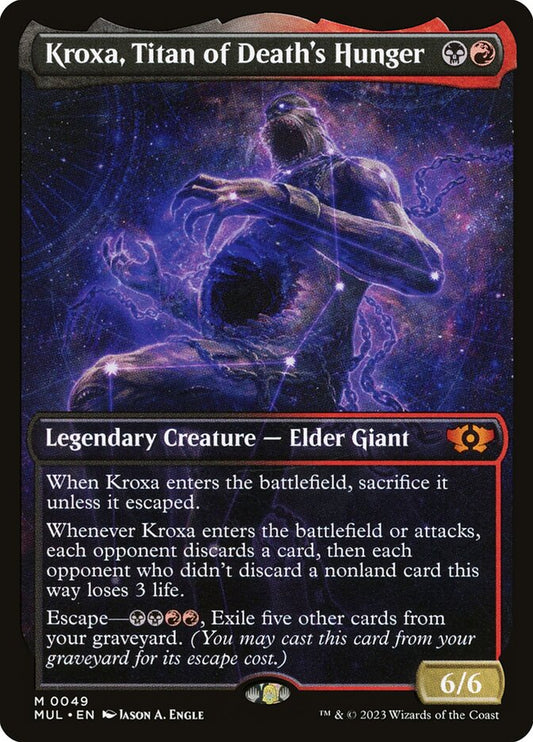 Kroxa, Titan of Death's Hunger front