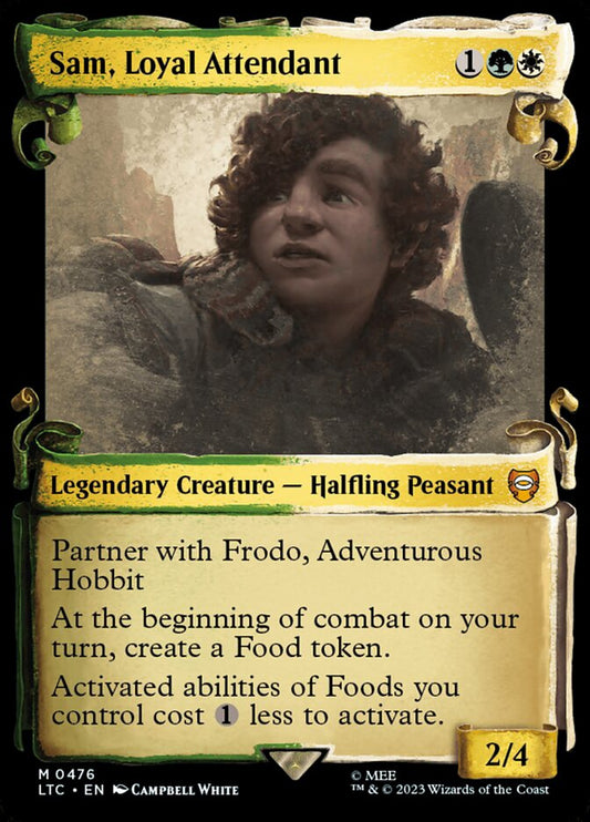 Sam, Loyal Attendant front