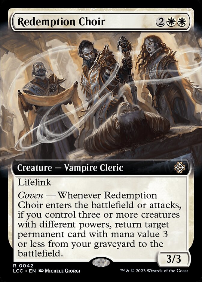 Redemption Choir front