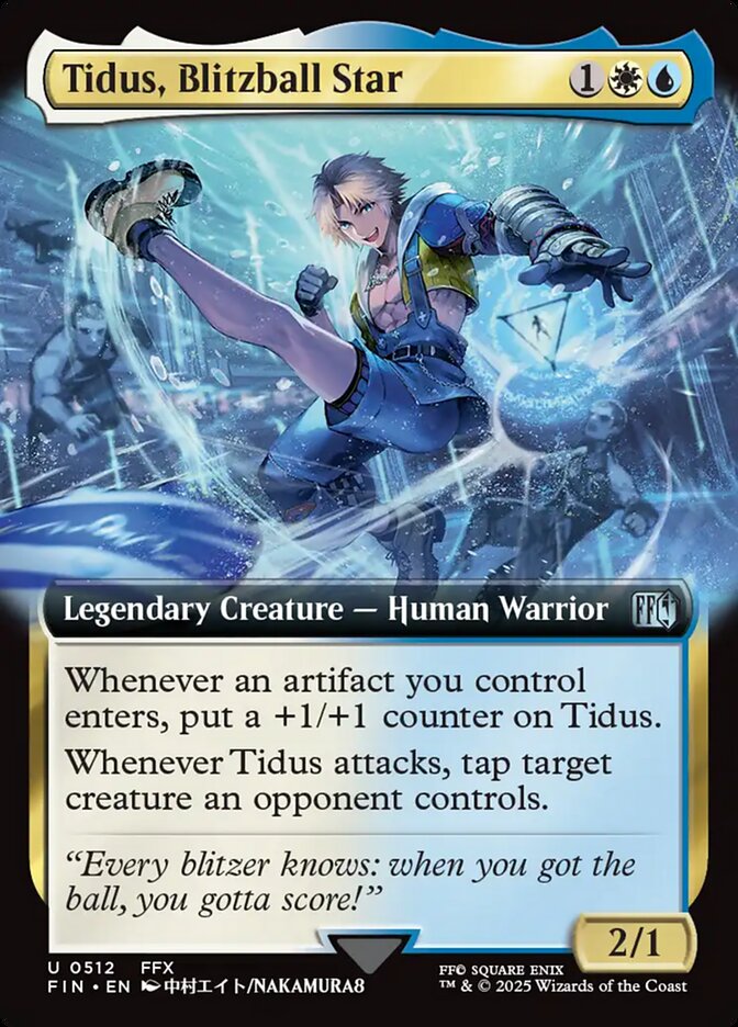 Tidus, Blitzball Star front