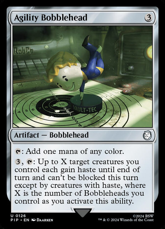 Agility Bobblehead front