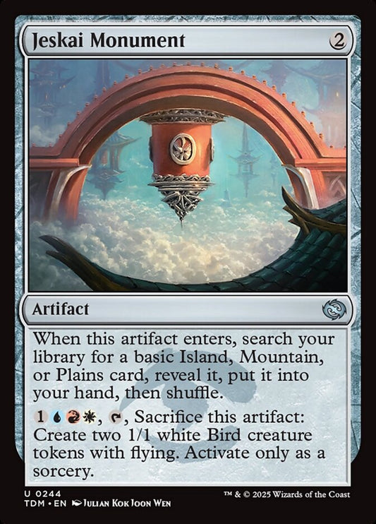 Jeskai Monument front