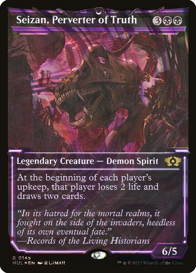 Seizan, Perverter of Truth front