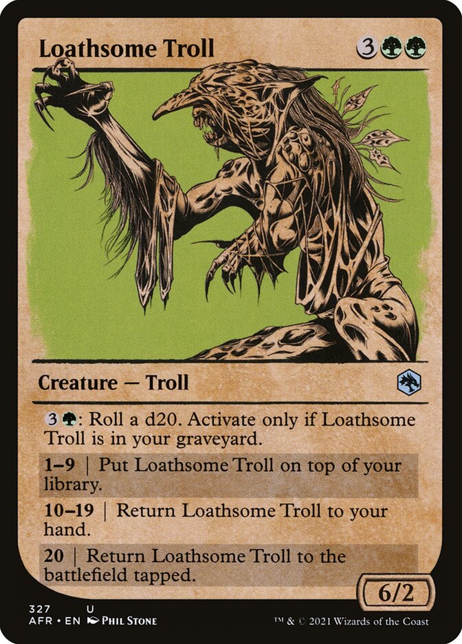 Loathsome Troll front