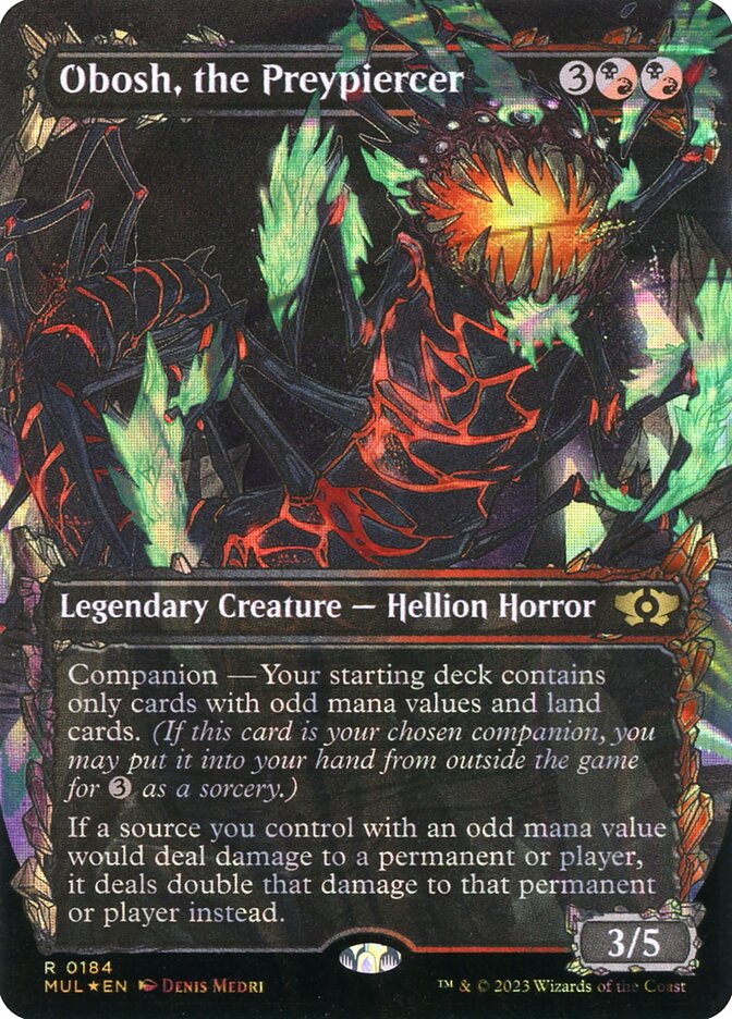 Obosh, the Preypiercer front