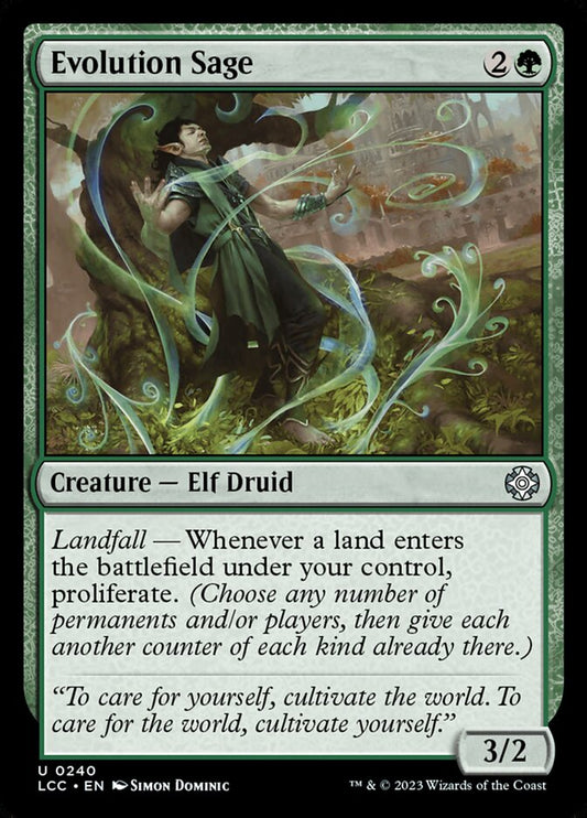 Evolution Sage front