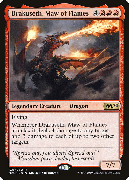 Drakuseth, Maw of Flames front