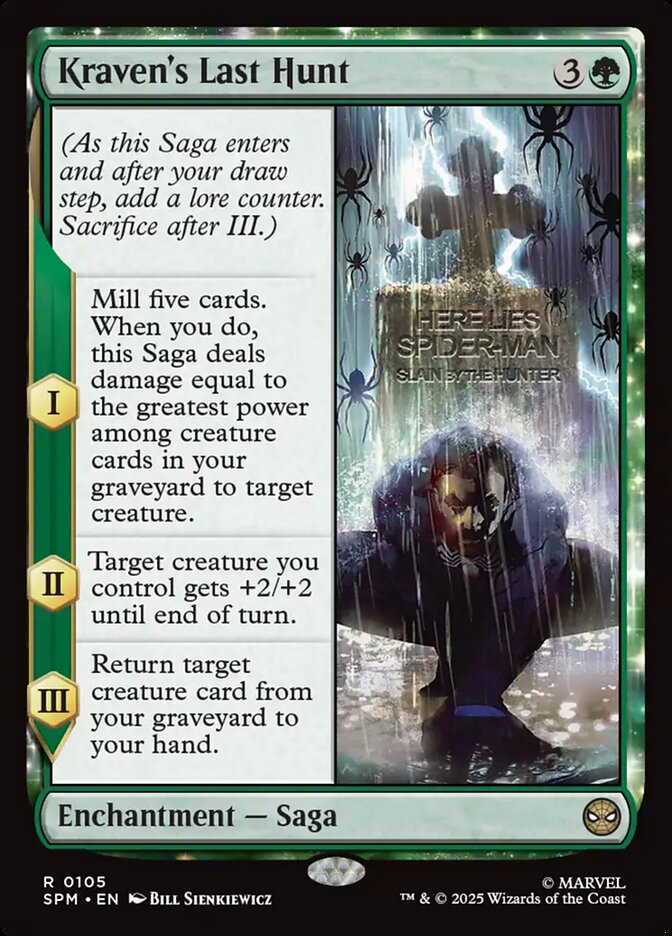 Kraven's Last Hunt front