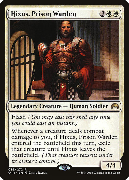 Hixus, Prison Warden front