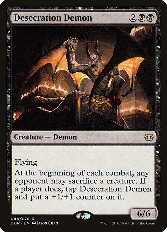 Desecration Demon front