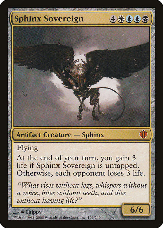 Sphinx Sovereign front