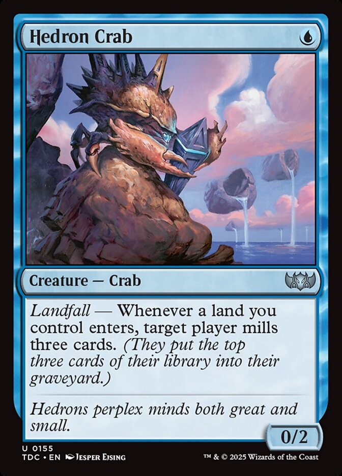Hedron Crab front