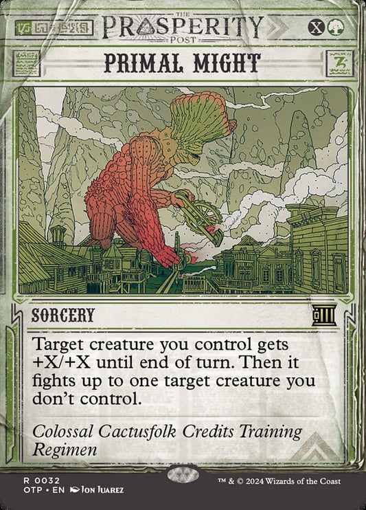 Primal Might front