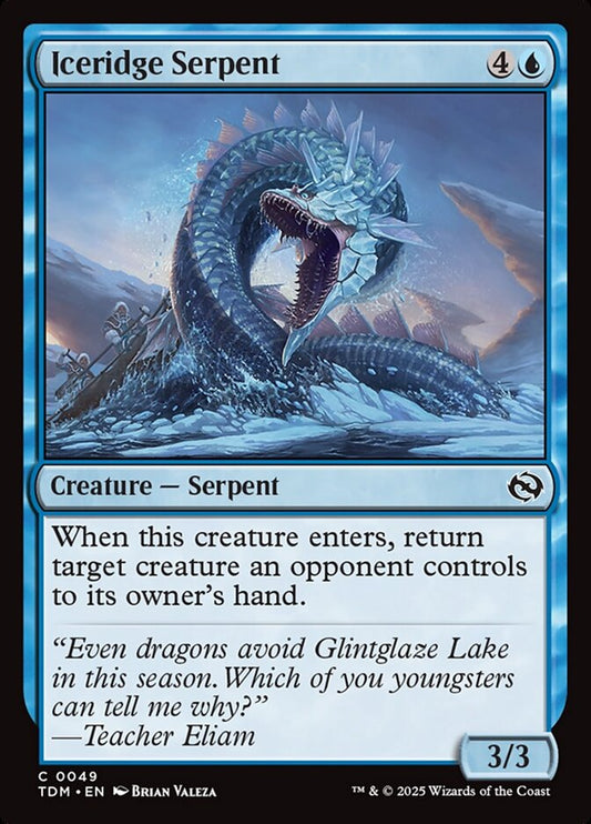 Iceridge Serpent front