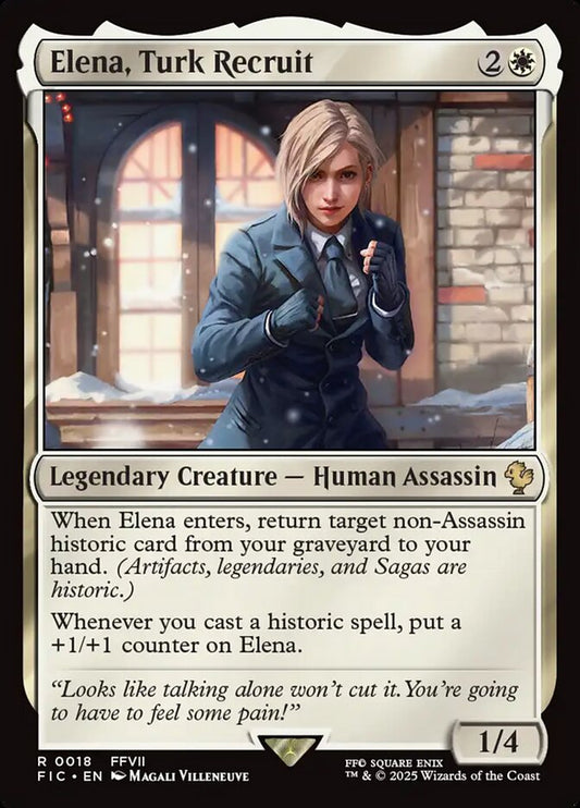Elena, Turk Recruit front