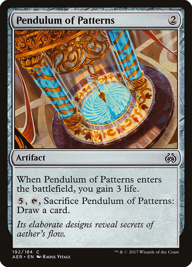 Pendulum of Patterns front