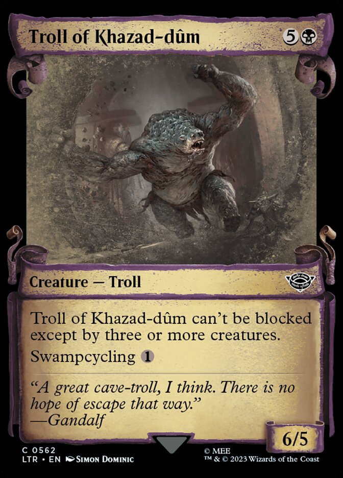 Troll of Khazad-dûm front