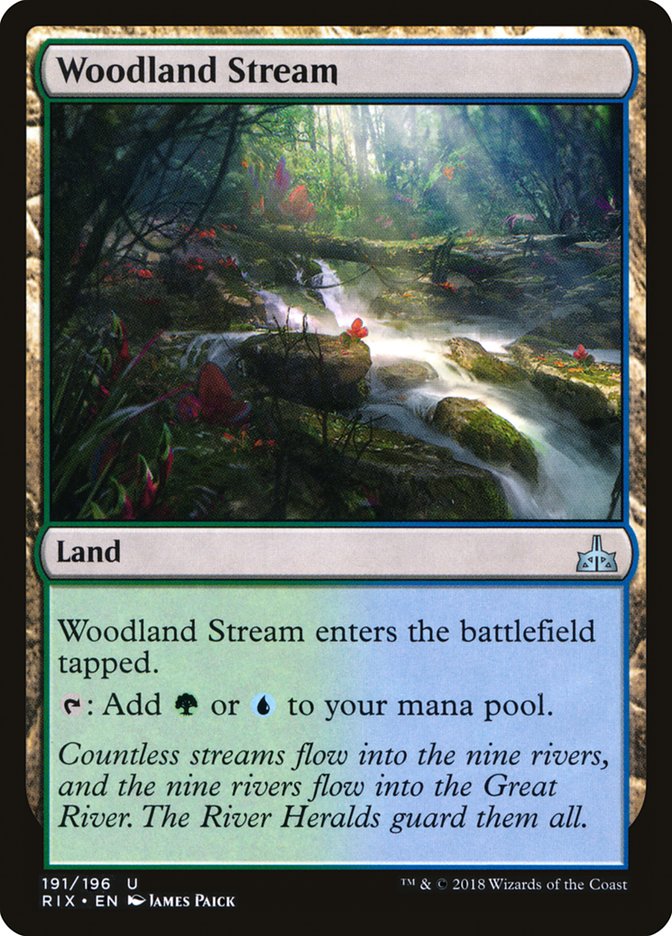 Woodland Stream front