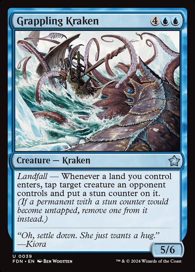 Grappling Kraken front