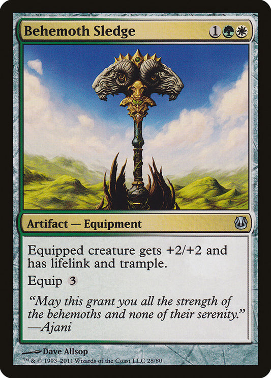 Behemoth Sledge front