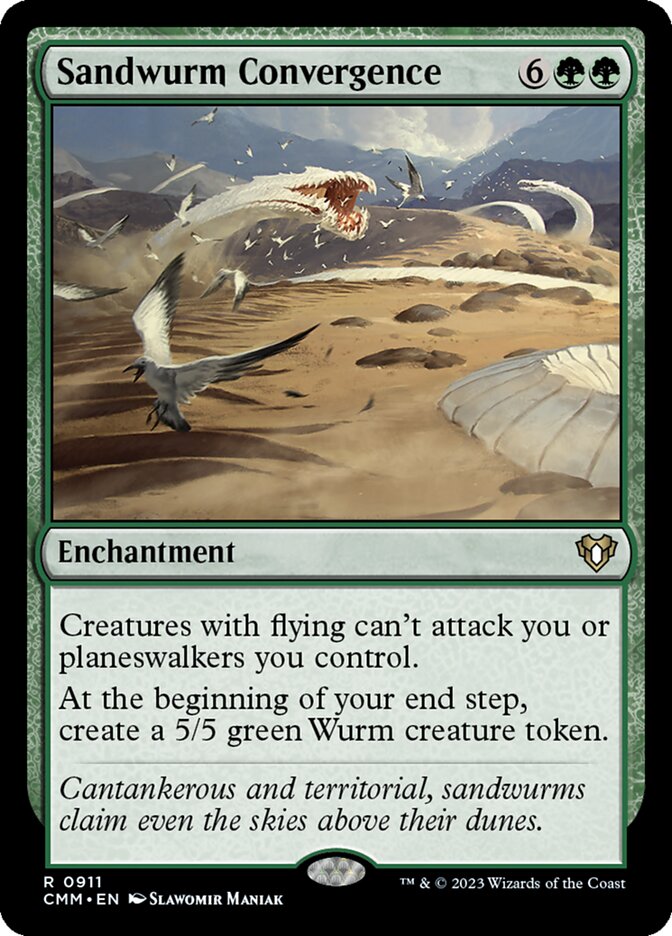 Sandwurm Convergence front