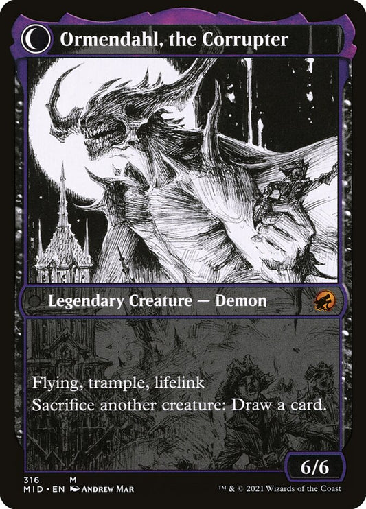 Jerren, Corrupted Bishop // Ormendahl, the Corrupter back