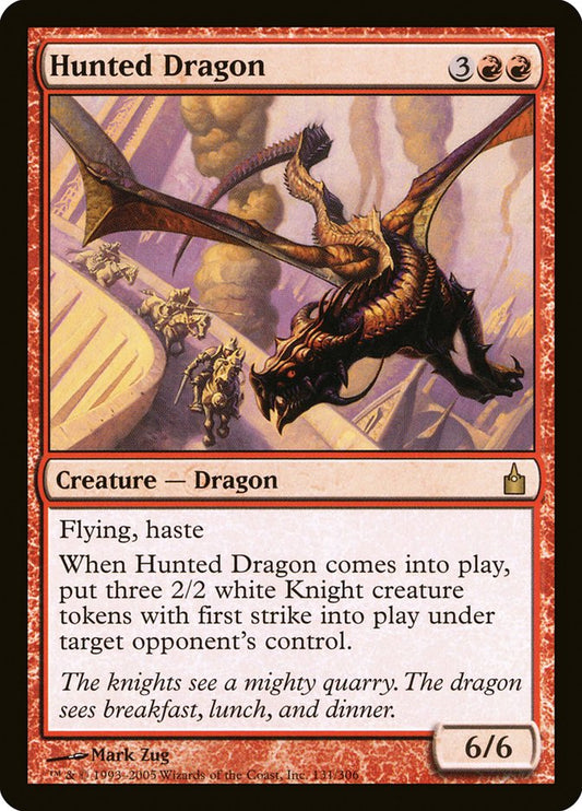 Hunted Dragon front