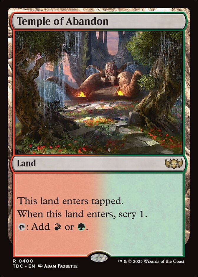 Temple of Abandon front