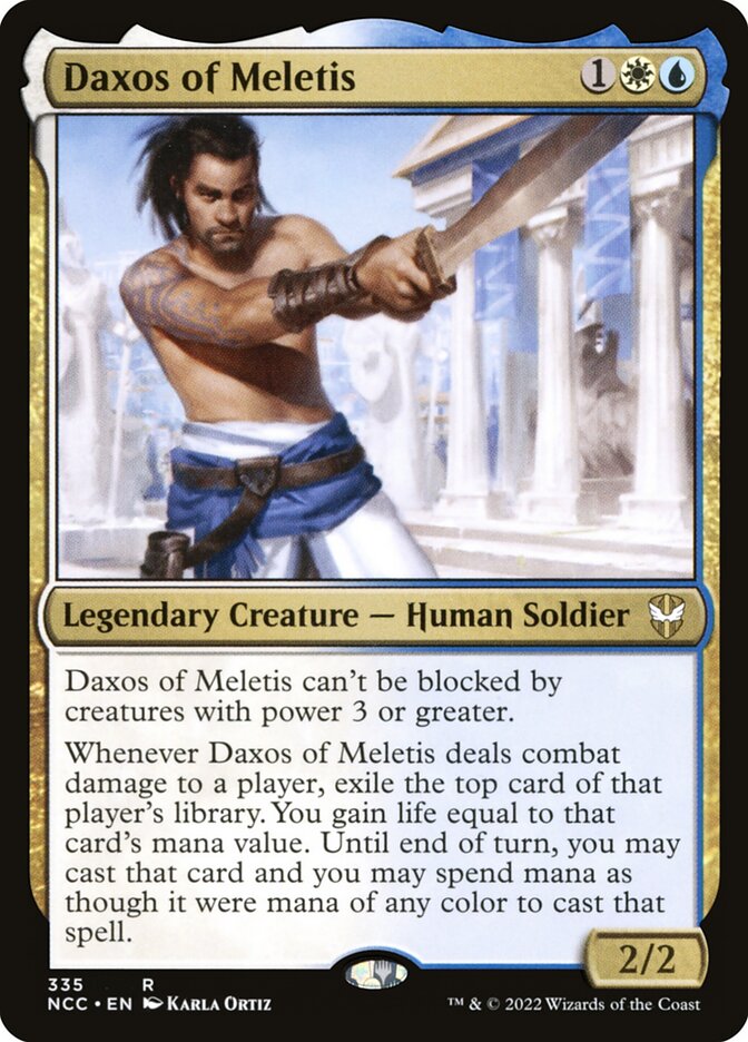 Daxos of Meletis front