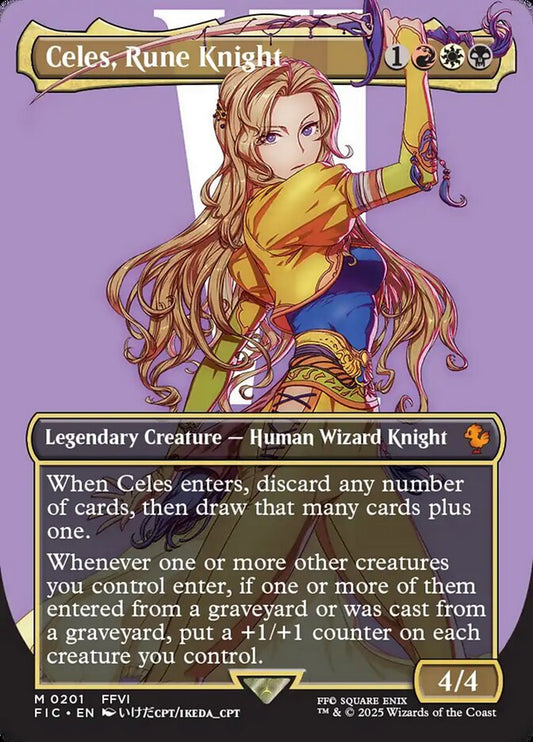 Celes, Rune Knight front