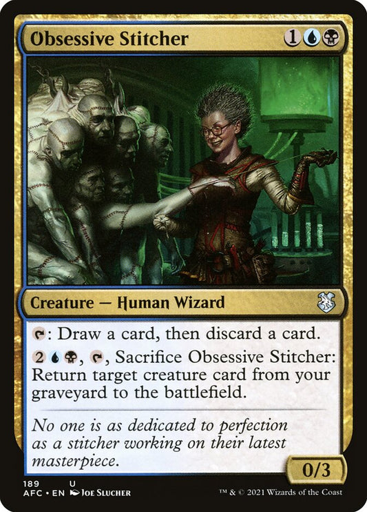 Obsessive Stitcher front