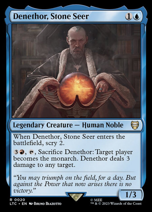 Denethor, Stone Seer front