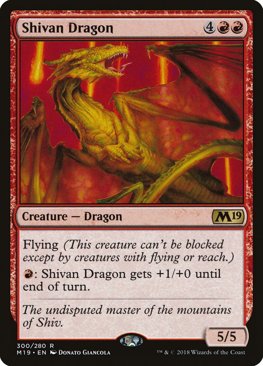 Shivan Dragon front