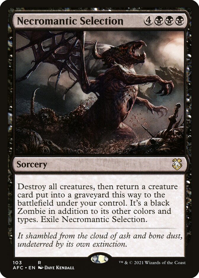 Necromantic Selection front