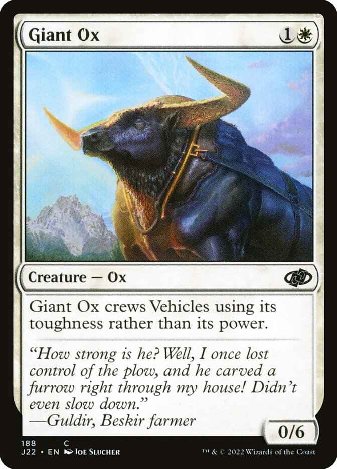 Giant Ox front