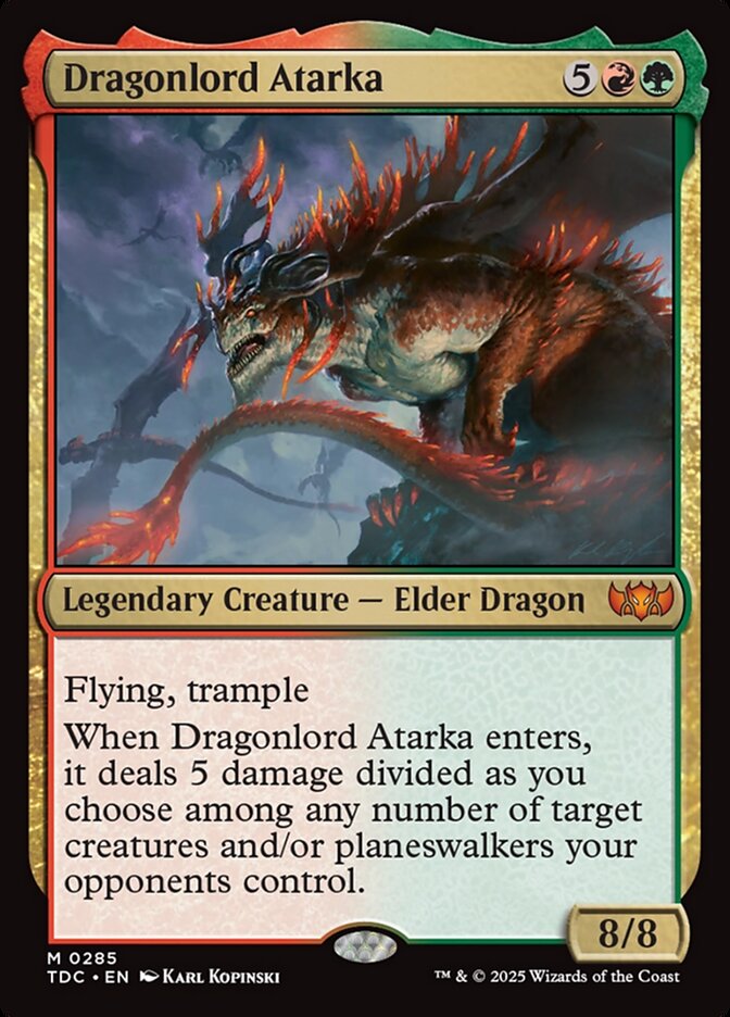 Dragonlord Atarka front
