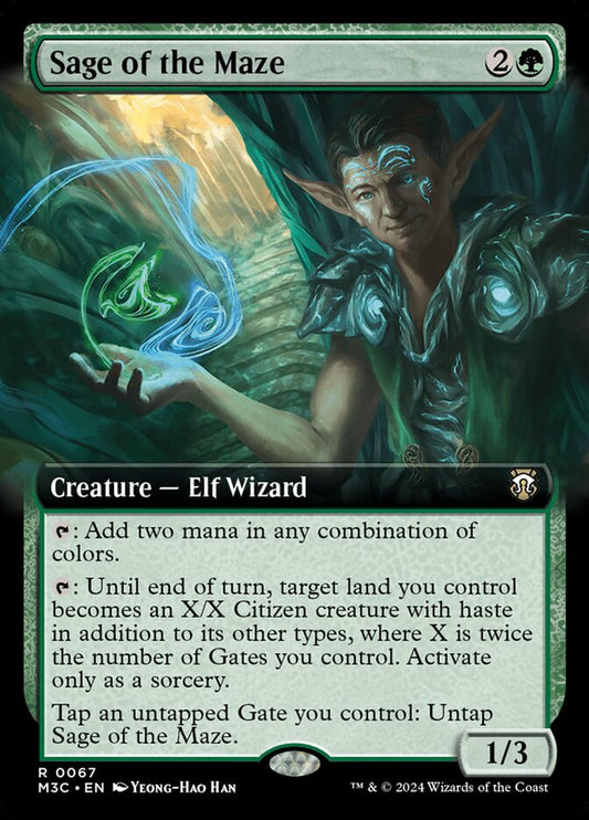 Sage of the Maze front