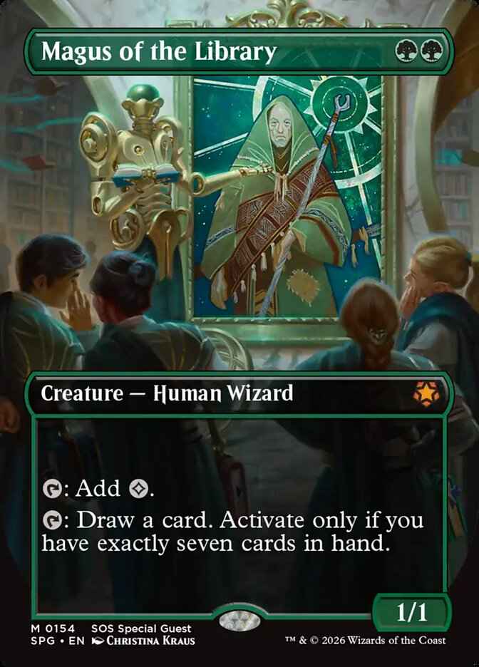Magus of the Library (Borderless)