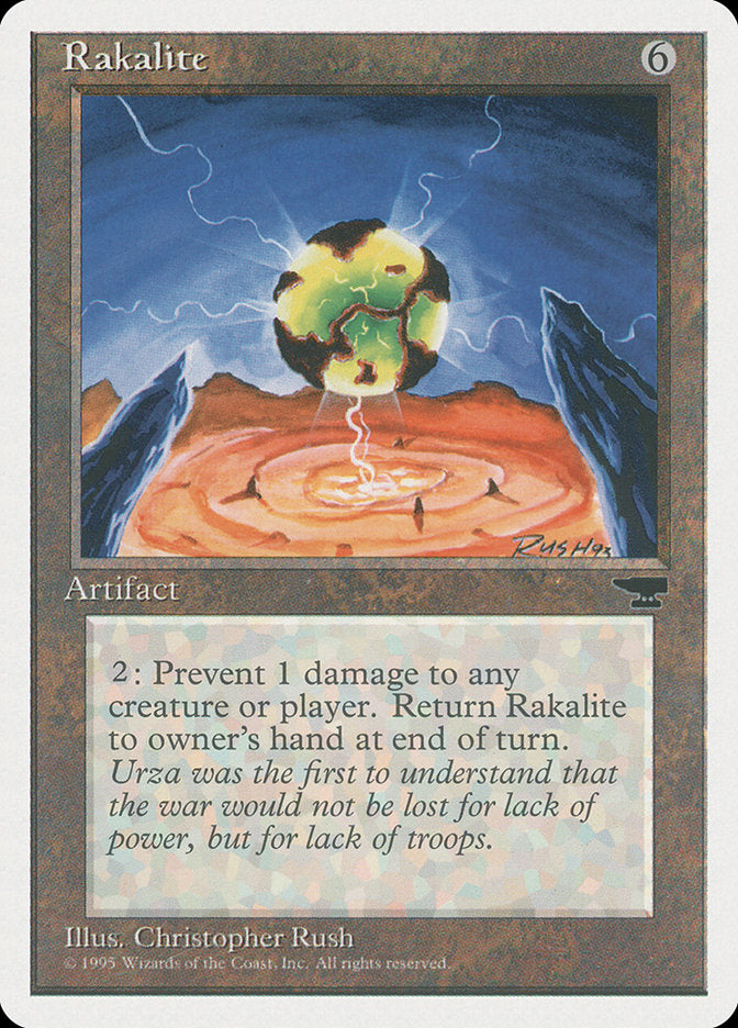 Rakalite front