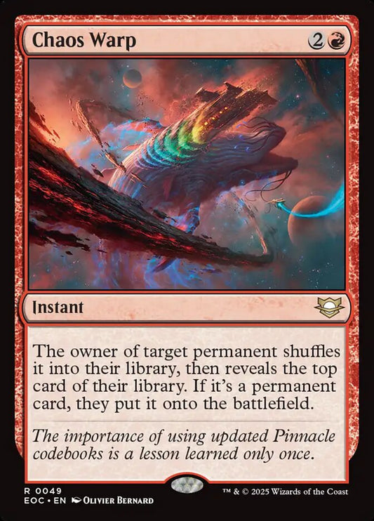 Chaos Warp front