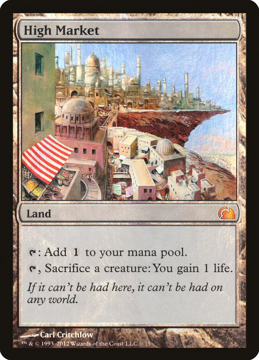 High Market front
