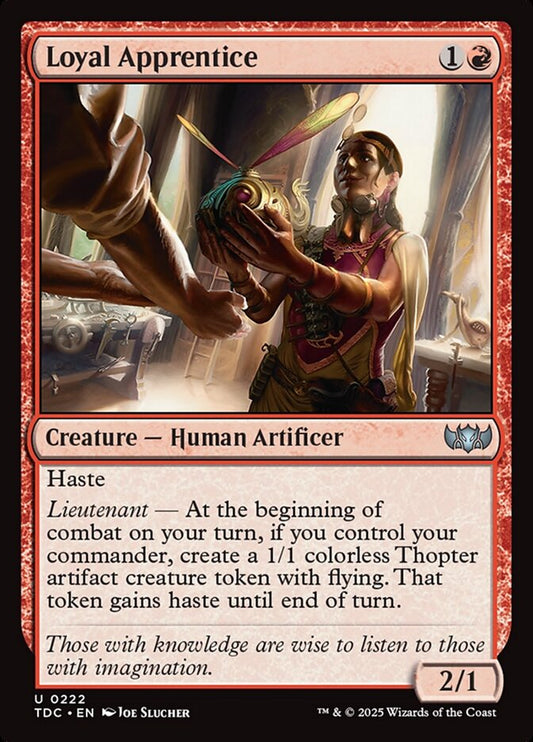 Loyal Apprentice front