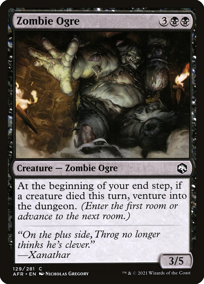 Zombie Ogre front